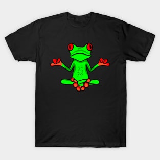 Meditating Tree Frog T-Shirt